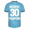 Bayer 04 Leverkusen Jeremie Frimpong 30 Tredjedrakt 2023-24 Kortermet Bayer 04 Leverkusen Jeremie Frimpong 30 Tredjedrakt 2023-24 Kortermet